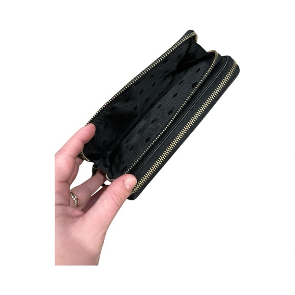 Kate Spade Black Pebbled Leather Wristlet - Picture 7 of 7